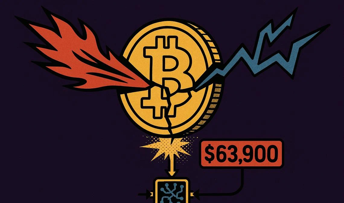 Calo prezzo Bitcoin: BTC reagisce come un risk asset, non come oro digitale