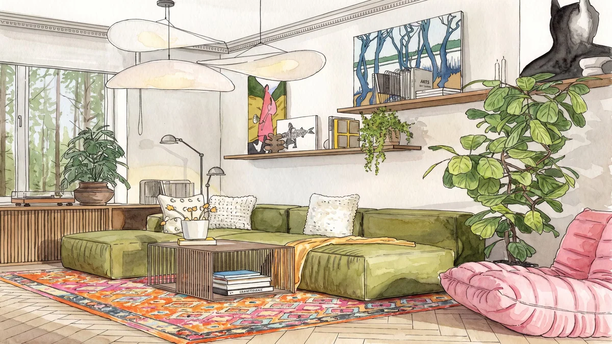 Lo viejo funciona: cinco tendencias en decoración de interiores que vuelven en 2026