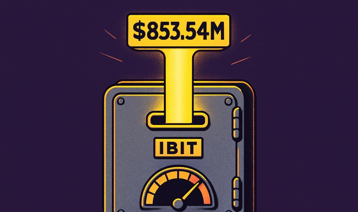 Flussi Bitcoin ETF: 853 milioni in una settimana, il record da aprile