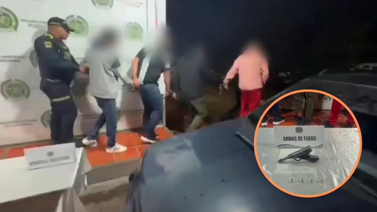 Detuvieron a 4 hombres que invadieron el carril exclusivo de Transmilenio en Bogotá; uno tenía más de 14 antecedentes