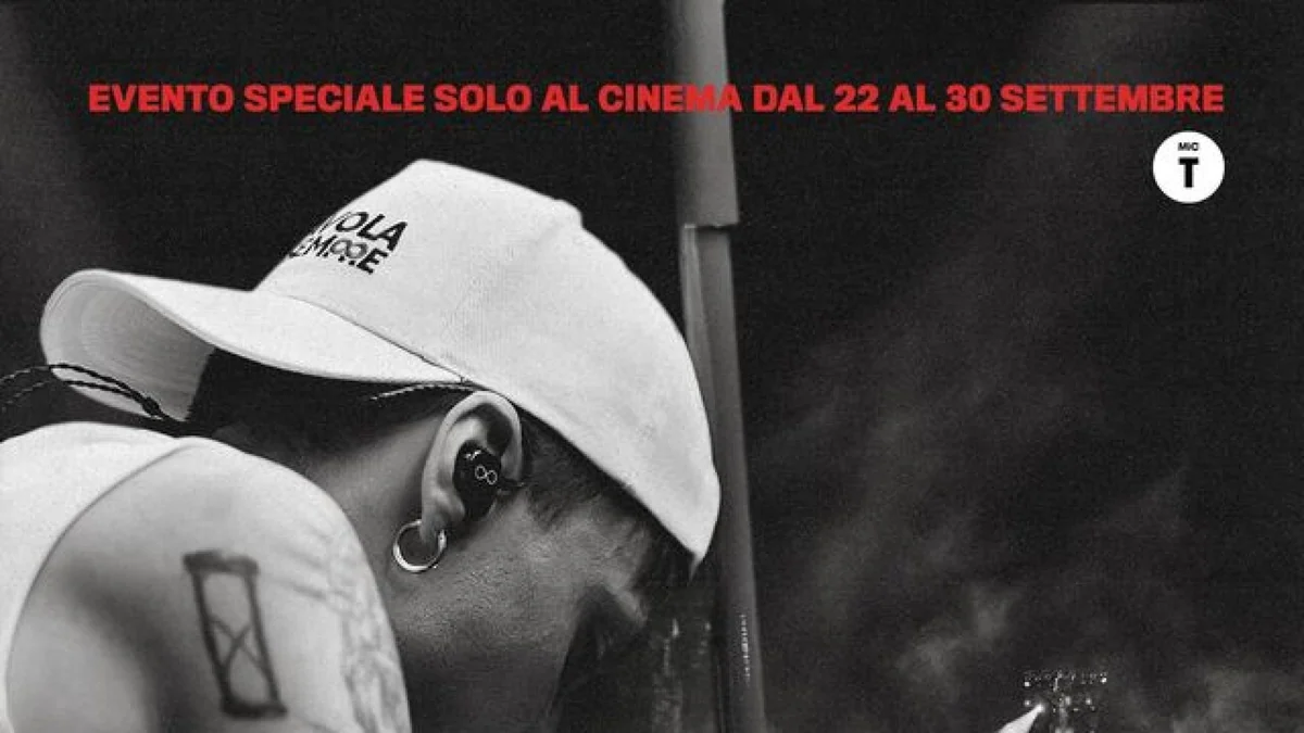 Ultimo, il concerto dei record arriva sul grande schermo dal 22 al 30 settembre 2026