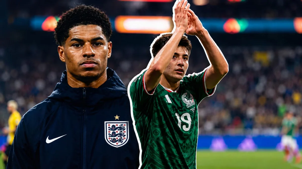 Marcus Rashford dedica emotivas palabras a Gilberto Mora previo al juego entre México e Inglaterra