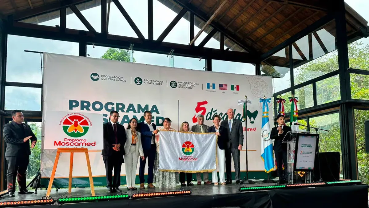 El programa moscamed cumplió 50 años de cooperación entre Guatemala, México y Estados Unidos