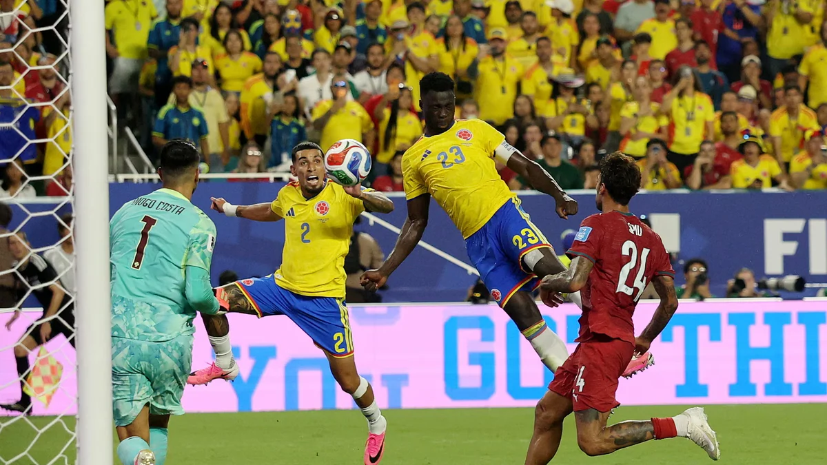 Polémico fuera de lugar le negó a Colombia la victoria ante Portugal en el Mundial 2026, en tiempo de reposición
