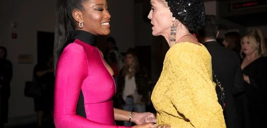 Sharon Stone und Keke Palmer scherzen darüber, Männern Rechte wegzunehmen