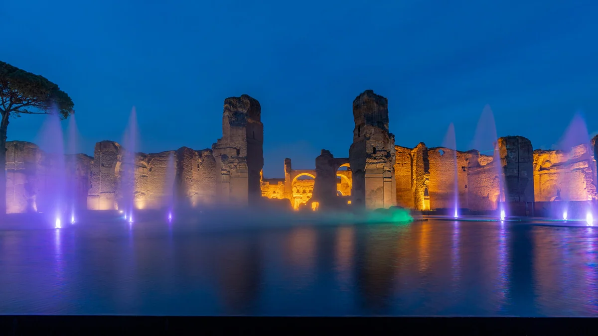 Notturno Imperiale, ritornano le aperture serali delle Terme di Caracalla illuminate