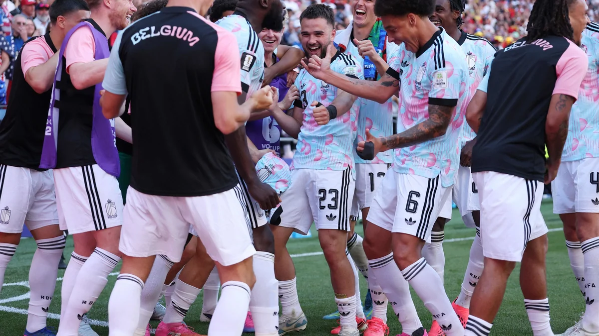 Lukaku se burla de Trump celebrando con su baile el cuarto gol a Estados Unidos