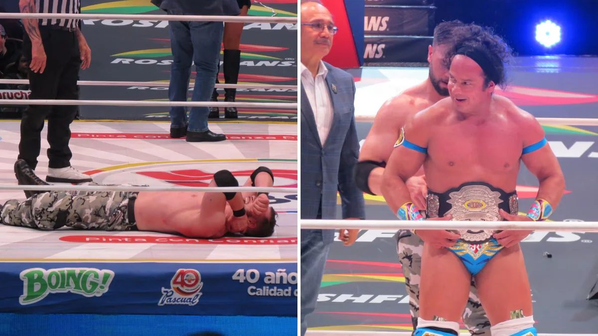 Volador Jr. conquista la Arena México y se corona campeón mundial histórico de peso medio del CMLL