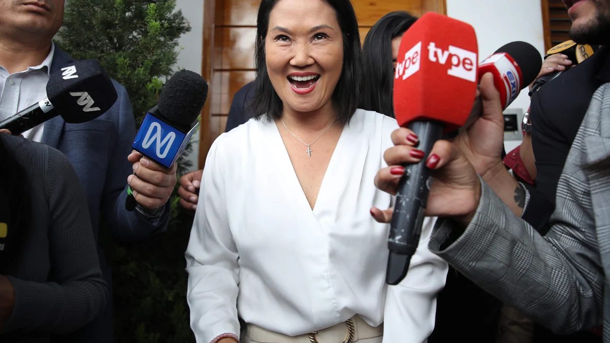 Zarpazo electoral de Keiko Fujimori, que recupera la cabeza del escrutinio y se proyecta a la presidencia de Perú