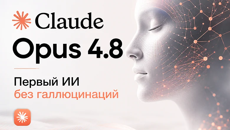 Нейросеть Claude Opus 4.8: Первый ИИ без галлюцинаций. Как использовать Claude из РФ