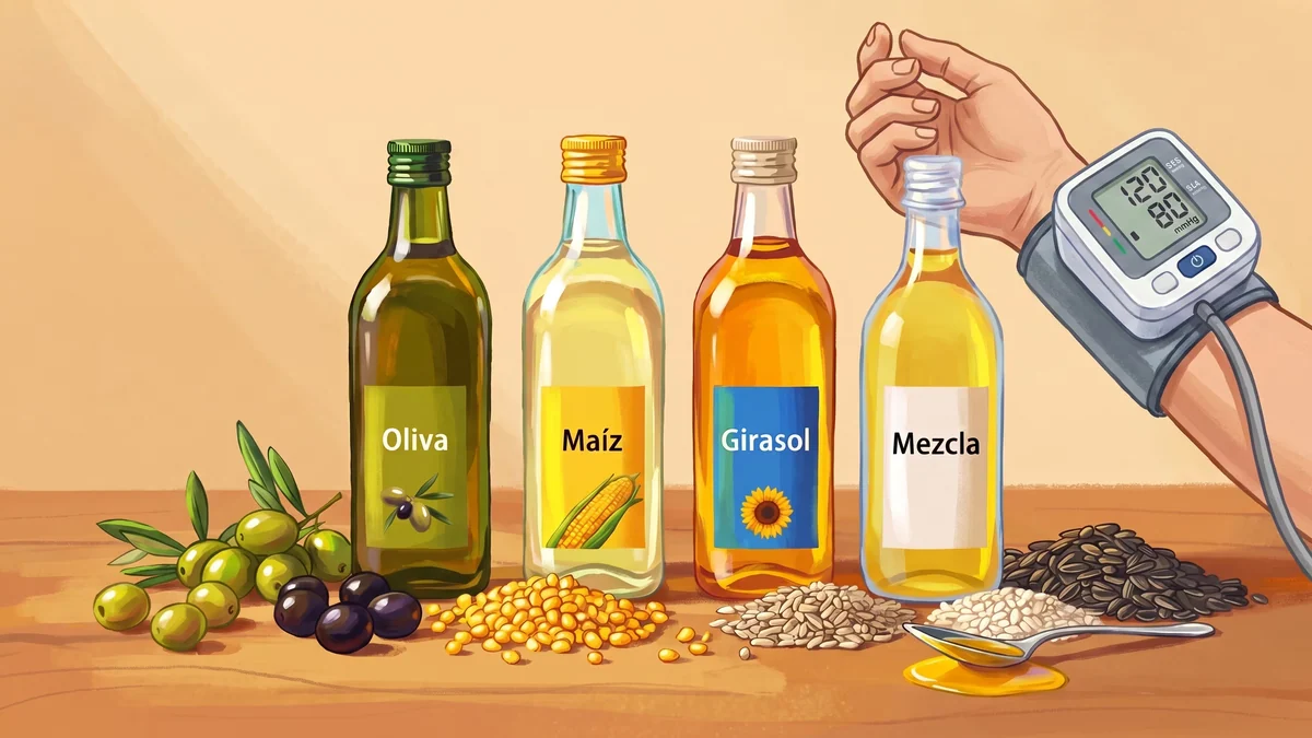 Qué diferencias existen entre los aceites vegetales más usados y cómo influyen en el organismo