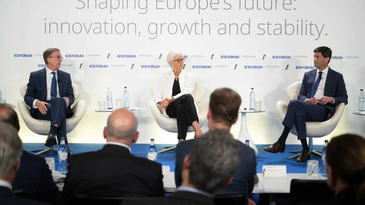 Lagarde ve menos riesgo en la inflación y aleja más subidas de tipos