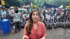 'Momentum is still there': at India's 'cockroach' protest