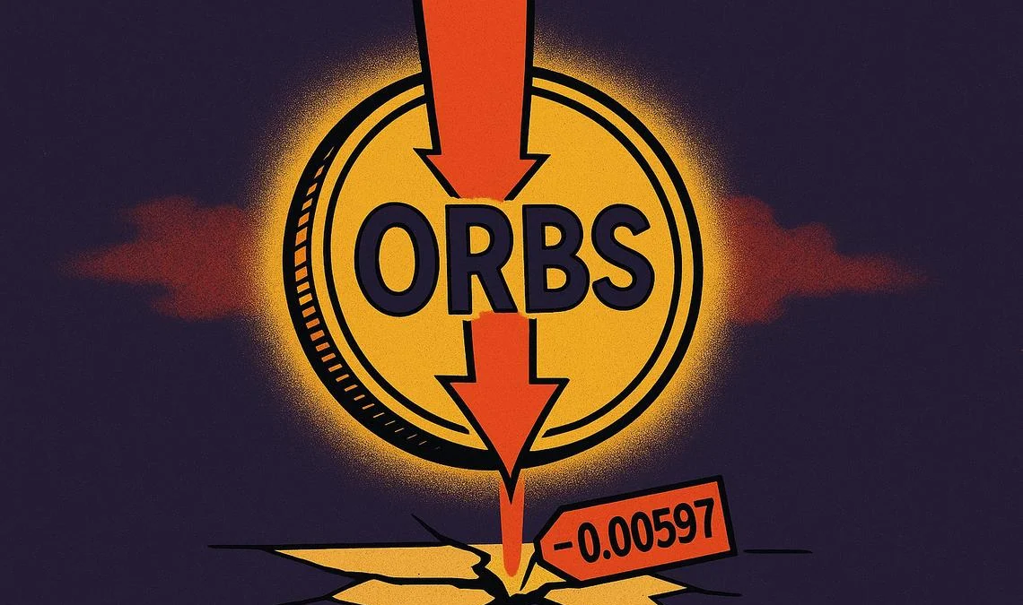Crollo prezzo ORBS: -11,17% in 60 minuti, reggerà il supporto?