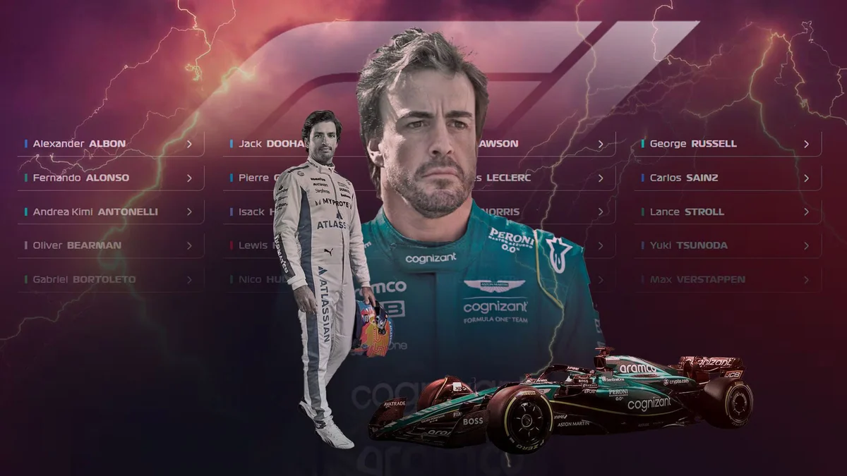En esta posición quedaron Fernando Alonso y Carlos Sainz en el campeonato mundial de pilotos de la Fórmula 1