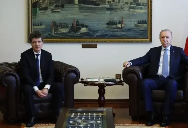 Cumhurbaşkanı Erdoğan, Romanya Cumhurbaşkanı Dan ile görüştü