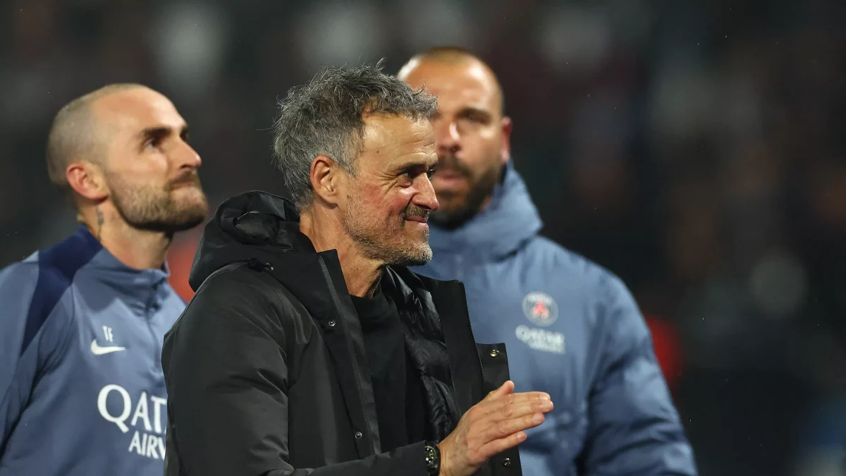 PSG-Brest : «On est champions de France à 99,9%», savoure Luis Enrique