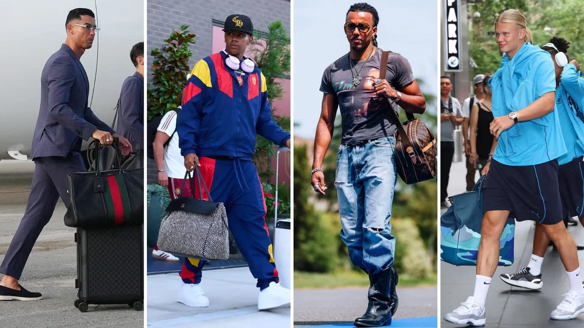 Bolsos de diseñador en el fútbol: los accesorios de lujo que eligen las estrellas fuera de la cancha