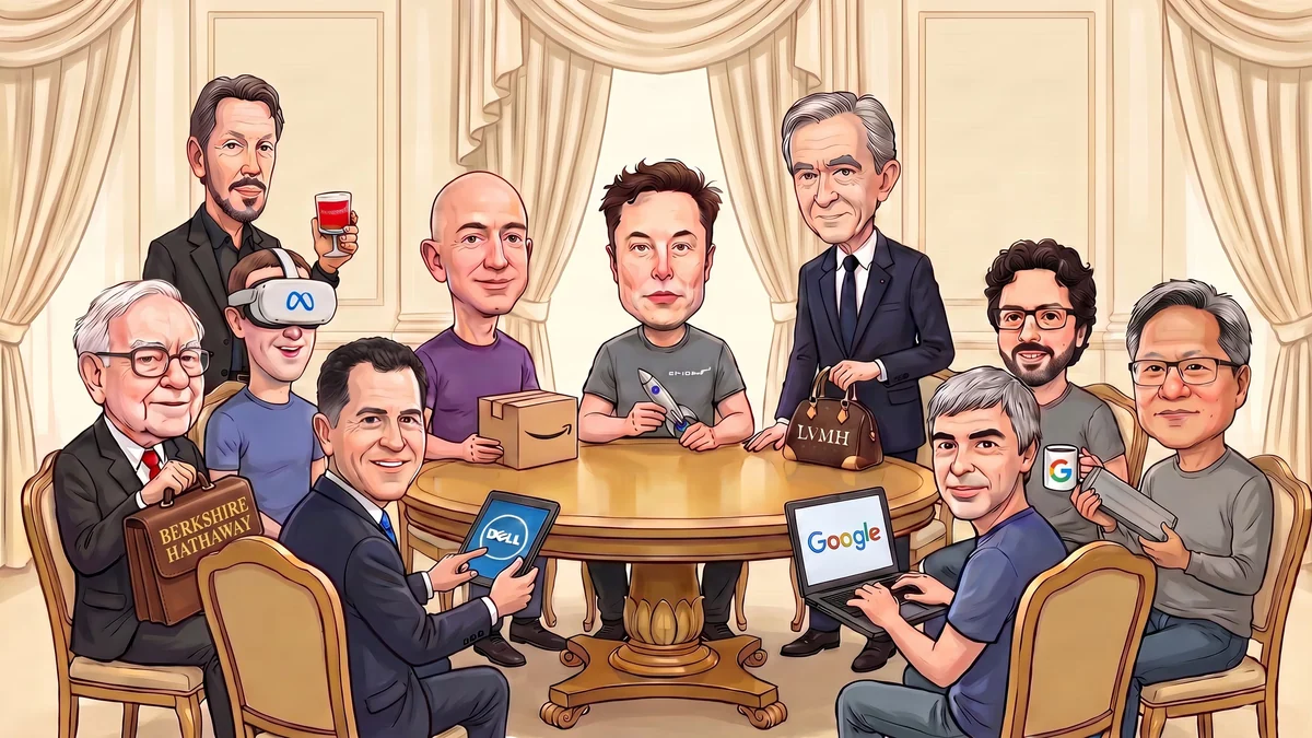 Las 10 personas más ricas del mundo en julio de 2026, según Forbes