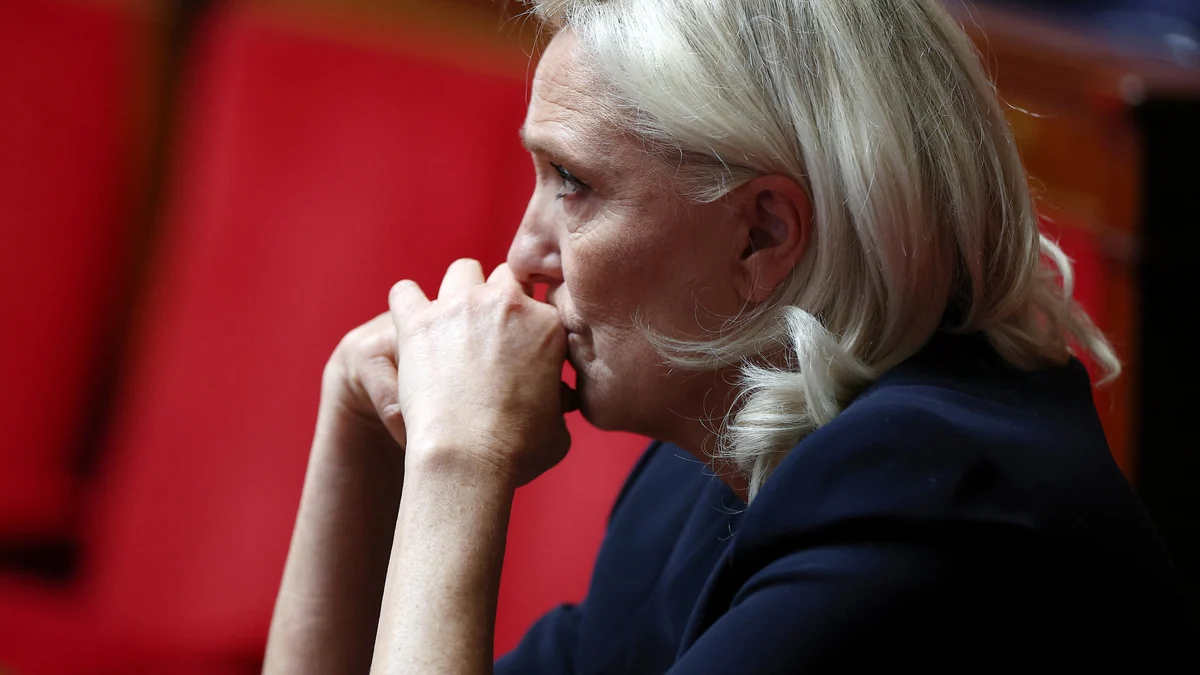 La justicia francesa decide entre el todo o nada para Marine Le Pen