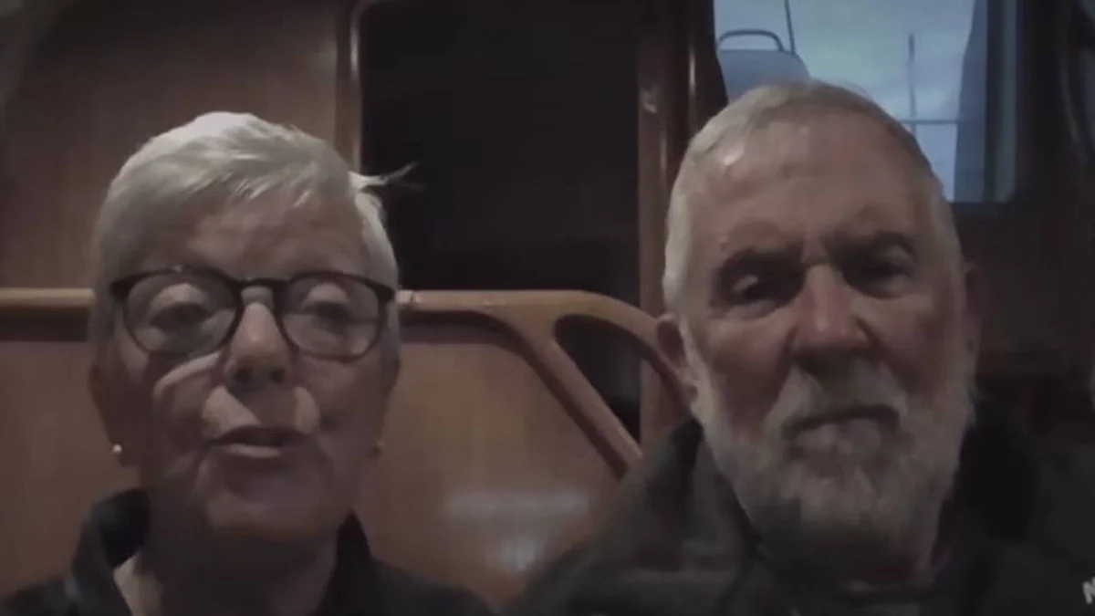 Los jubilados británicos que iban en el yate al que un buque de guerra ruso disparó en el Canal de la Mancha: "Fue surrealista, dispararon cuatro o cinco veces"
