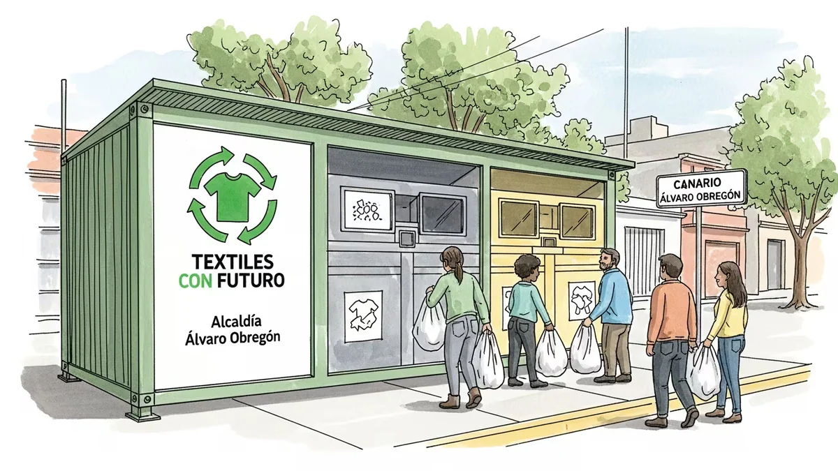 Instalan módulos para donar ropa usada y reciclarla en nuevos productos en CDMX: ¿Dónde y cuándo?