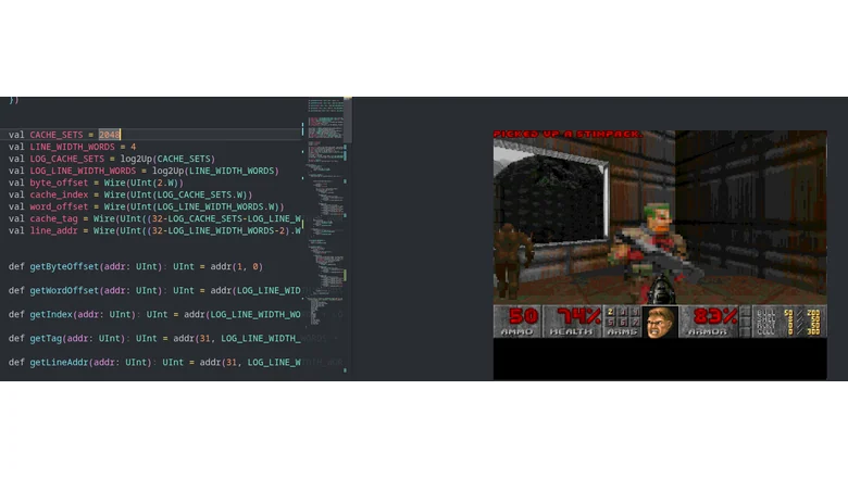 Запуск DOOM на собственном CPU