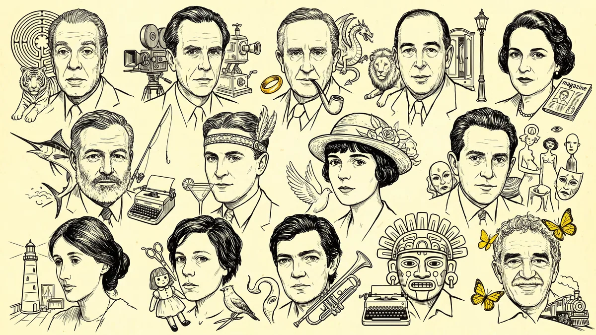 7 amistades que cambiaron la literatura: cartas, pubs y manuscritos compartidos detrás de libros clave del siglo XX