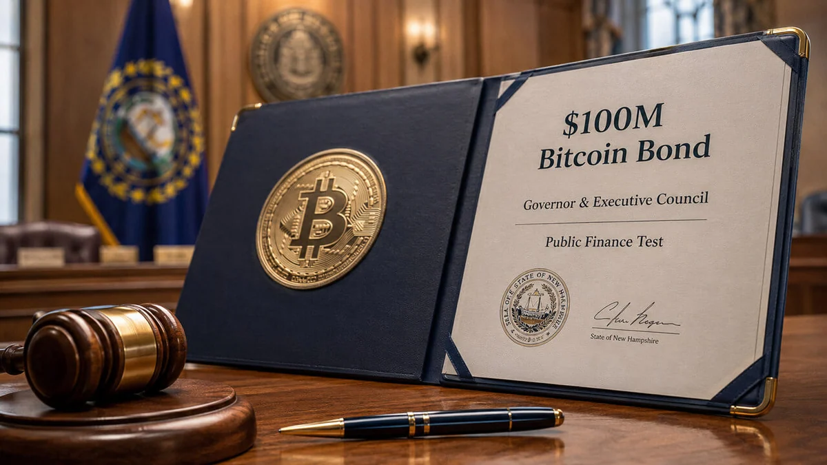 New Hampshire rejects $100M Bitcoin-backed bond after public finance hearing