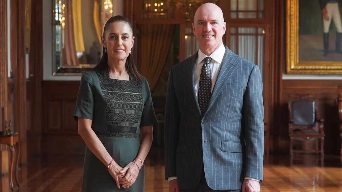 Sheinbaum recibe en Palacio Nacional a Ben Horowitz, uno de los empresarios más influyentes de Silicon Valley