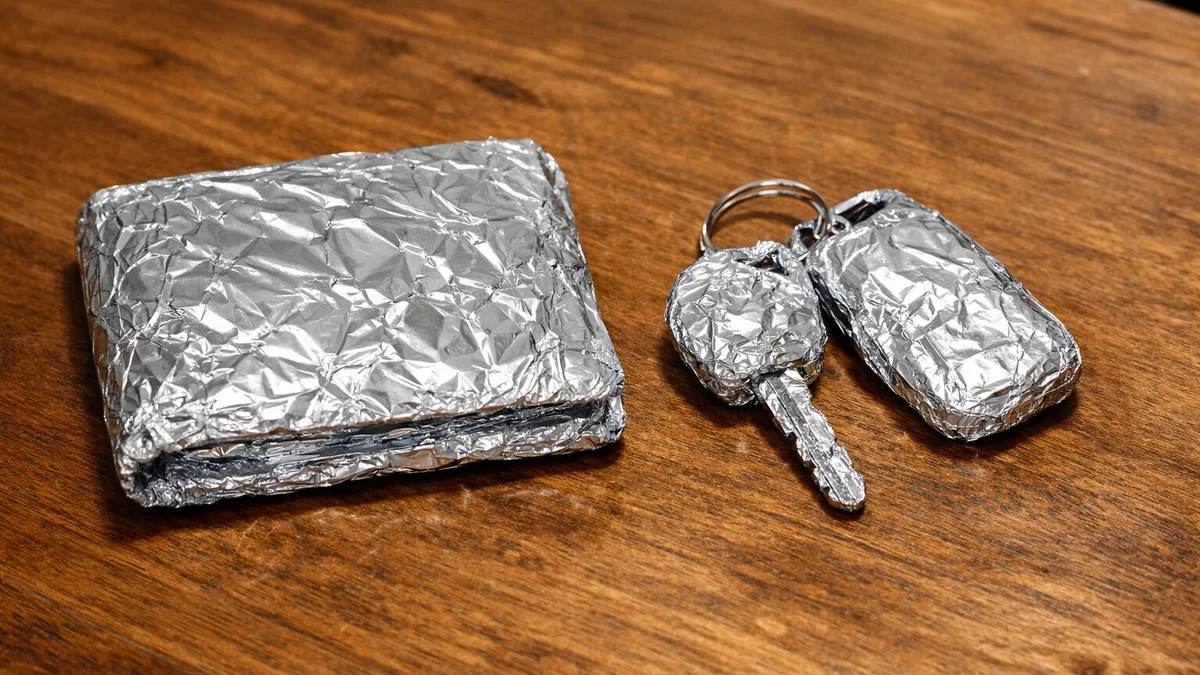Por qué envolver la billetera y las llaves en papel aluminio puede salvarte de ataques tecnológicos