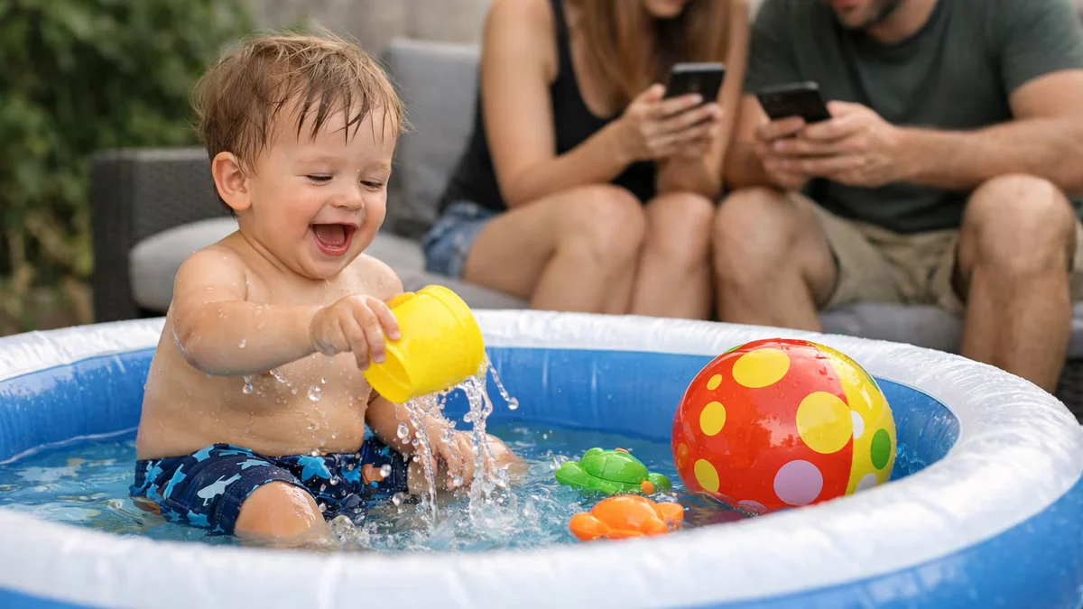Un bebé puede ahogarse en 15 centímetros de agua y 15 segundos de descuido: así puedes prevenir este tipo de ahogamiento