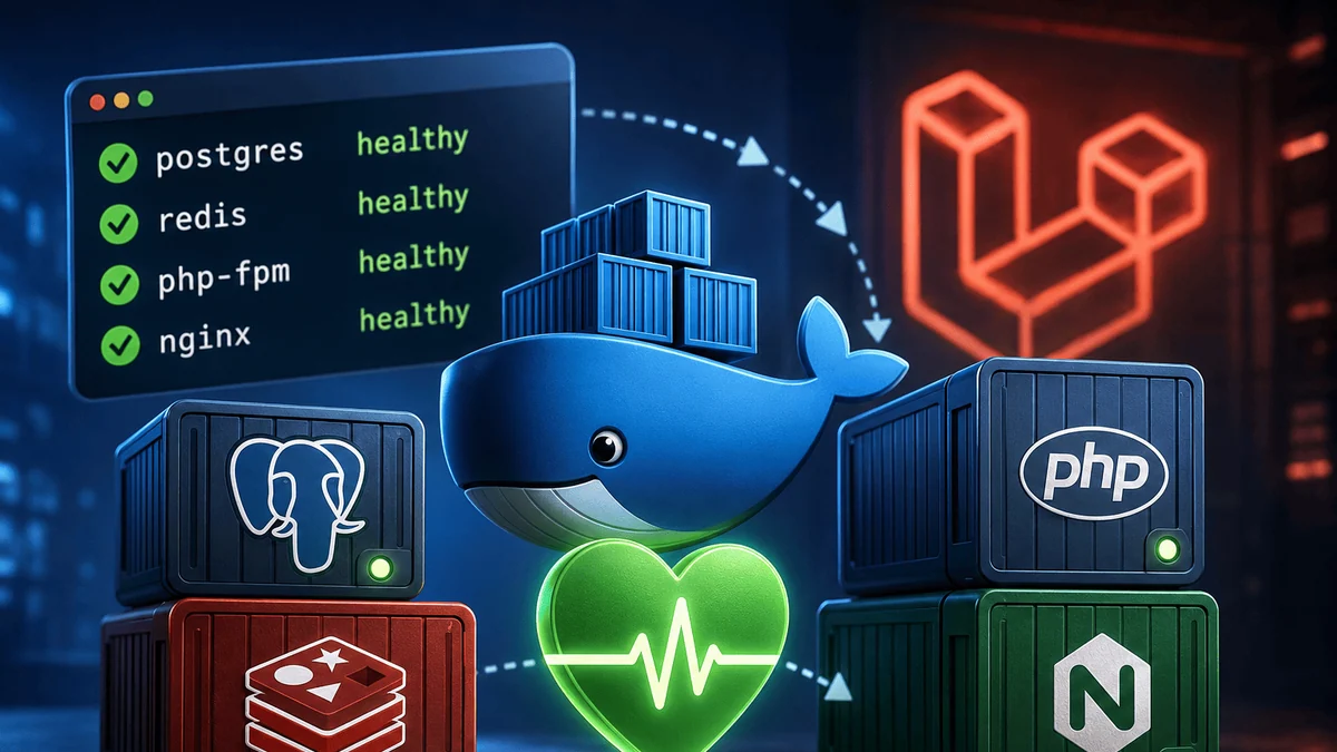 Healthchecks в Docker Compose для Laravel: как сделать так, чтобы сервисы запускались в правильном порядке