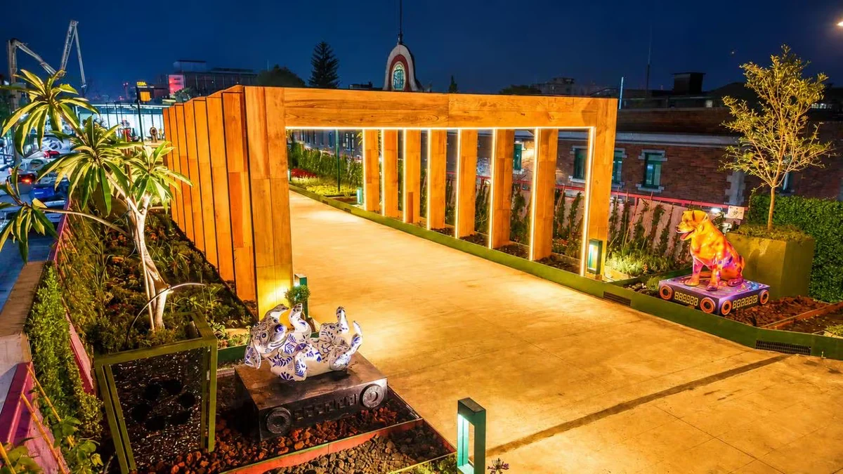Arte de Frida Kahlo llega al Jardín Flotante de Calzada de Tlalpan con videomapping nocturno gratis: fechas y horarios