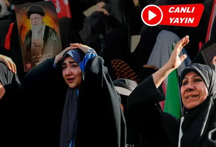 İran'da milyonlar sokakta! Hamaney'e veda töreni: Tahran'da intikam yemini