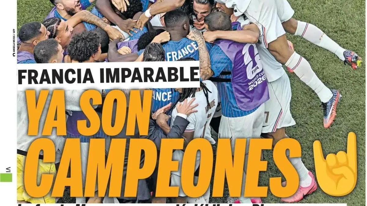 “I francesi sono già campioni”: il giornale argentino Olé punta sulla scaramanzia