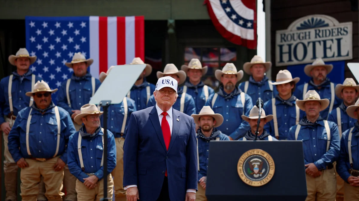 Donald Trump presume de la guerra contra España en 1898 por Cuba, Guam, Puerto Rico y Filipinas: “Renunciaron a su control y los tomamos todos”