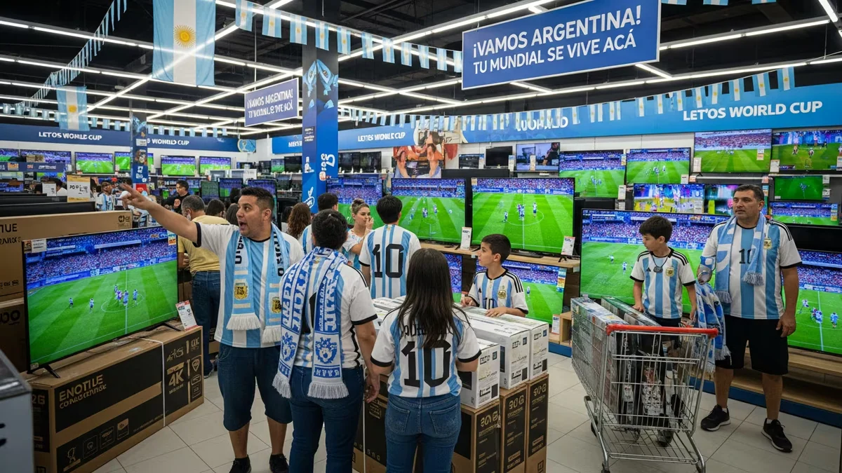 El consumo también juega: los sectores que ganan y los que pierden durante el Mundial de Fútbol 2026