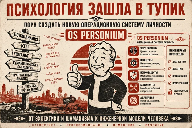 OS Personium: инженерный подход к психологии