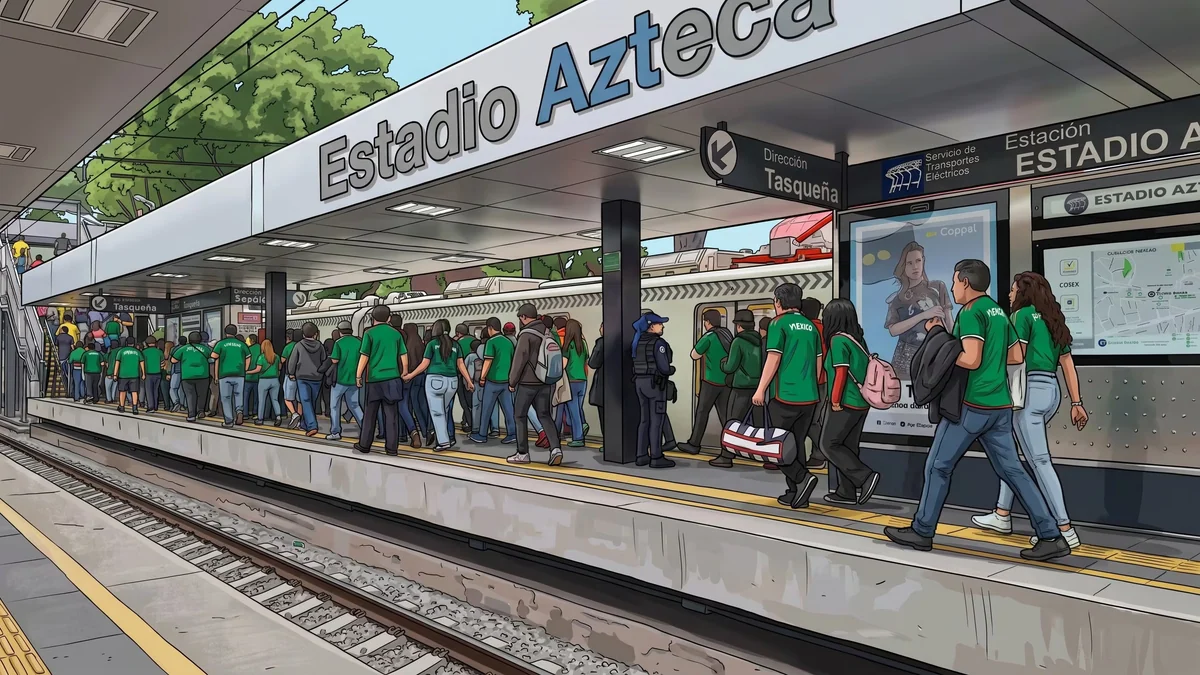 Guía completa para llegar al Estadio Ciudad de México en el Mundial 2026: Metro, Metrobús, Tren Ligero, Trolebús y más