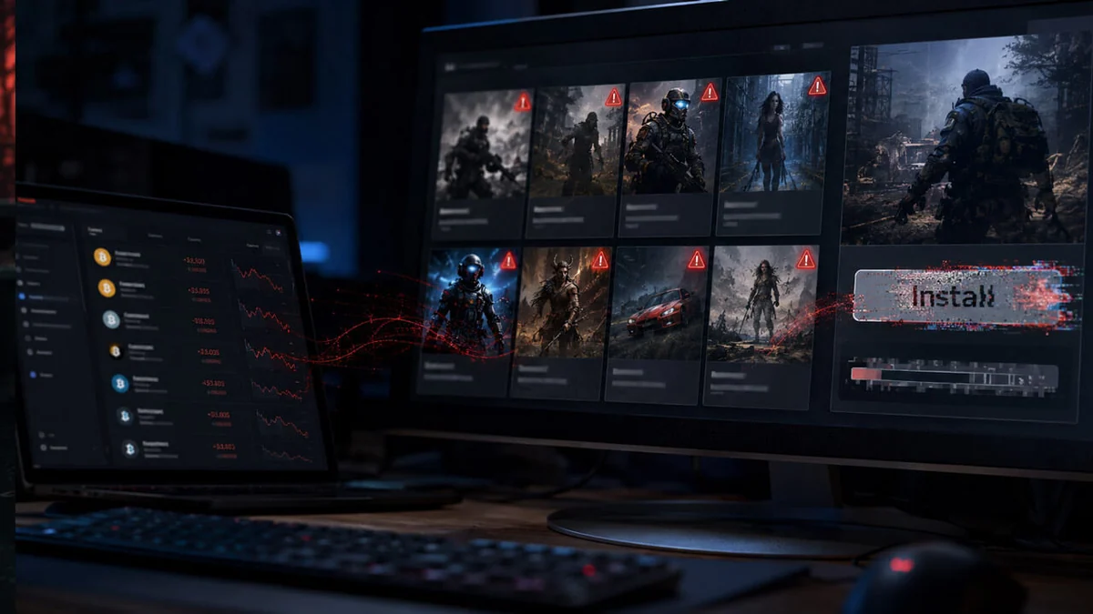 Crypto malware in 8 Steam games steals tokens after leaving trail to Uber Eats deliveries