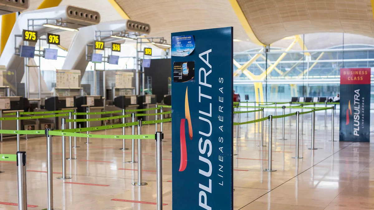 Plus Ultra, la aerolínea de nicho que accedió al rescate público con un 19% del tráfico entre Madrid y Caracas