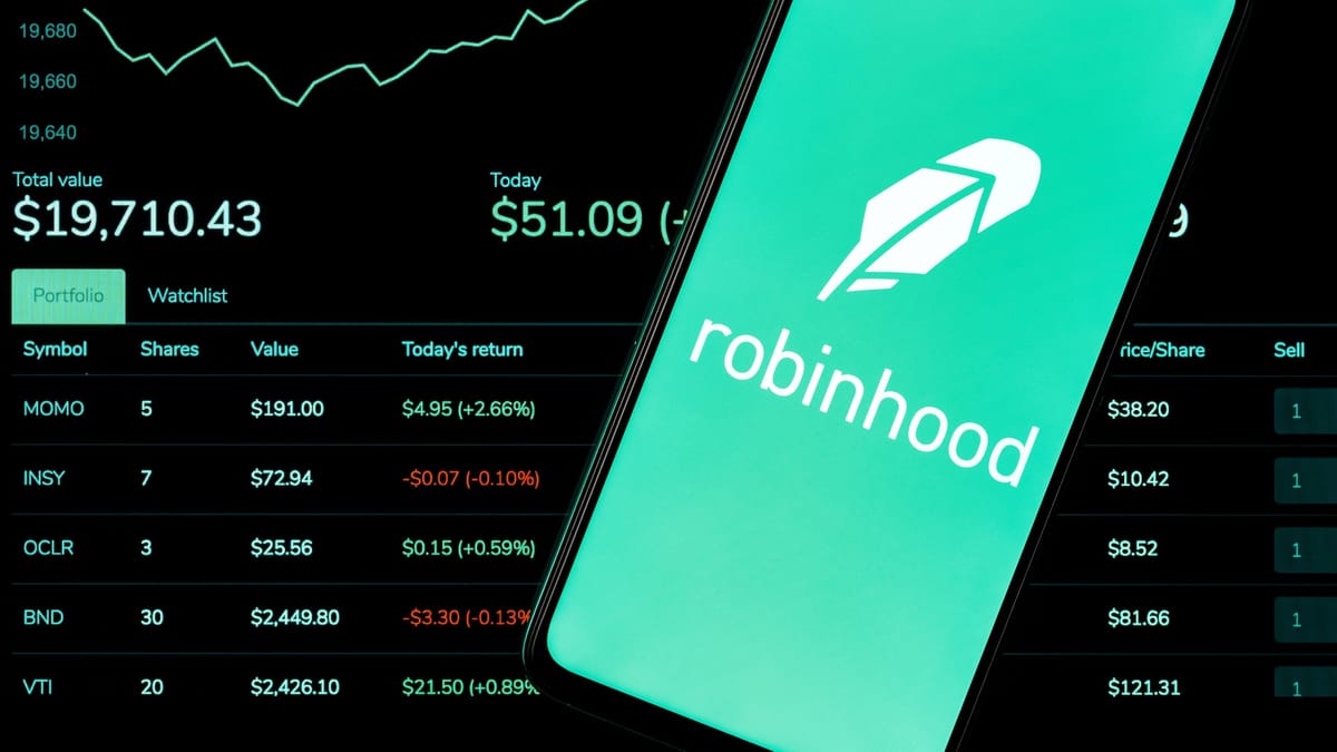 Robinhood bricht Rekorde – Krypto bricht weg