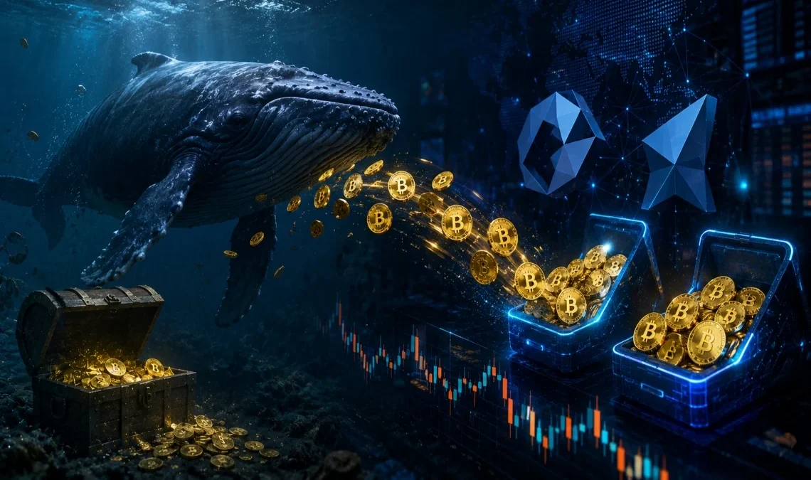 Una balena dell’era Satoshi sta vendendo Bitcoin: spostati 2.650 BTC