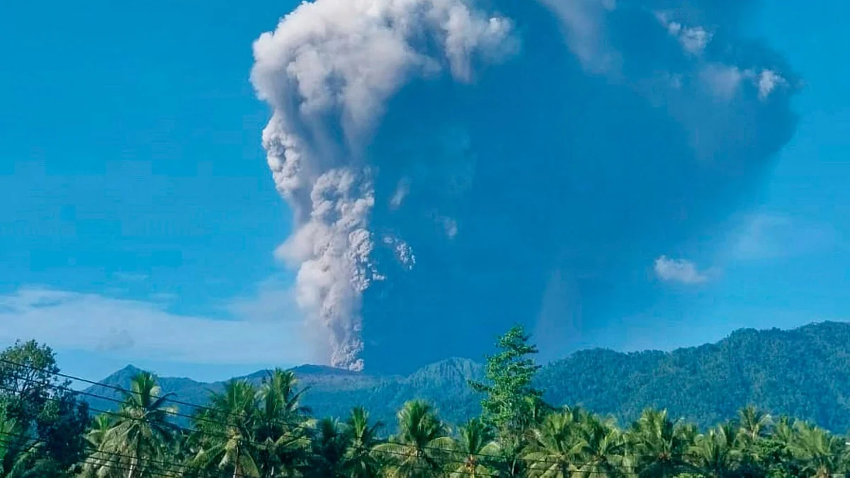 Drei Bergsteiger sterben bei Vulkanausbruch in Indonesien