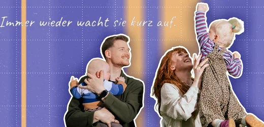 Schlafmangel bei Eltern: Wie schlecht schlafen Mutter und Vater von zwei Kindern unter zwei?