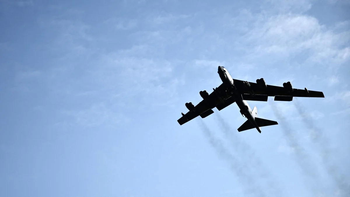 B-52-Bomber der US-Luftwaffe bei Testflug in Kalifornien abgestürzt