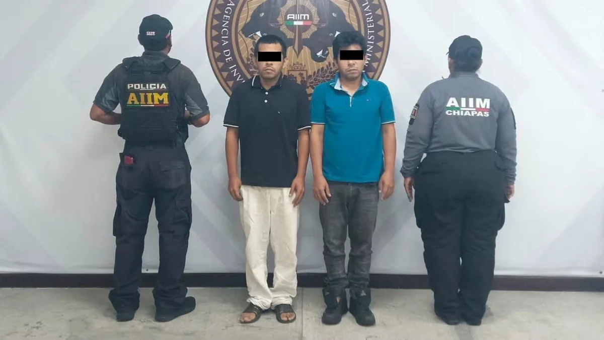 Las cámaras del C5 los delataron: caen dos integrantes de “Los Barretos” por robo de motocicletas en Tuxtla Gutiérrez