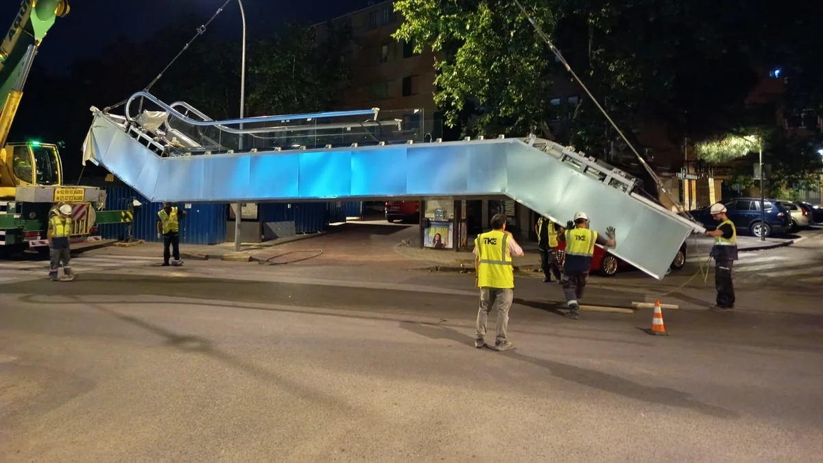 Más escaleras mecánicas de la calle al Metro para mejorar el acceso: hoy, se estrenan en Prosperidad y, de aquí a septiembre, en San Blas y Estrella