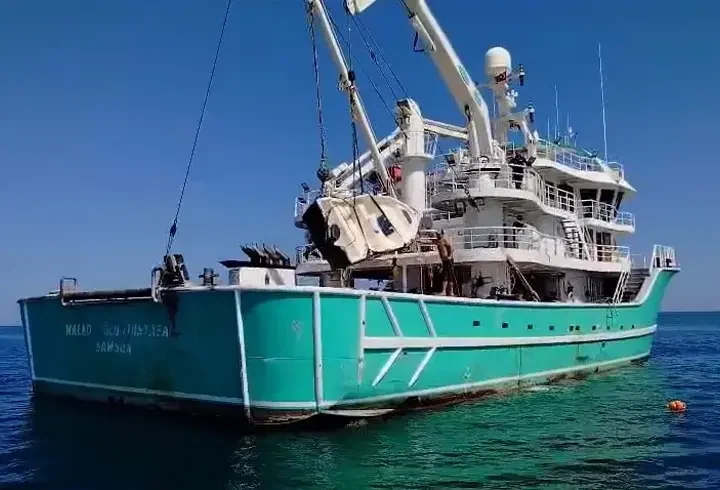 Samsun’da 2 kişinin öldüğü batan tekne bulundu, kayıp kişi aranıyor